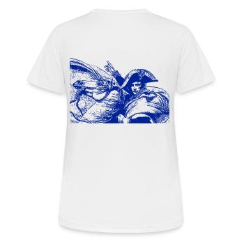 Napoleon Bonaparte - Women's Breathable T-Shirt - white - Back - AI Model Female 172 dark (172cm)