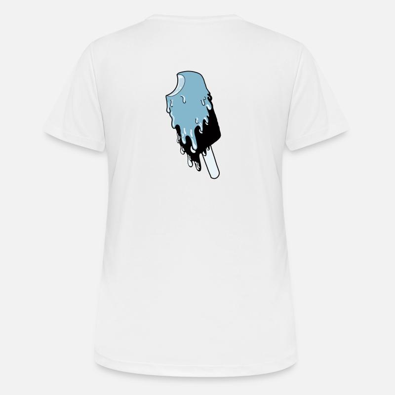 Ice on a stick - Women's Breathable T-Shirt - white