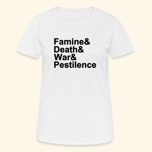 Four Apocalyptic Horsemen - Frauen T-Shirt atmungsaktiv
