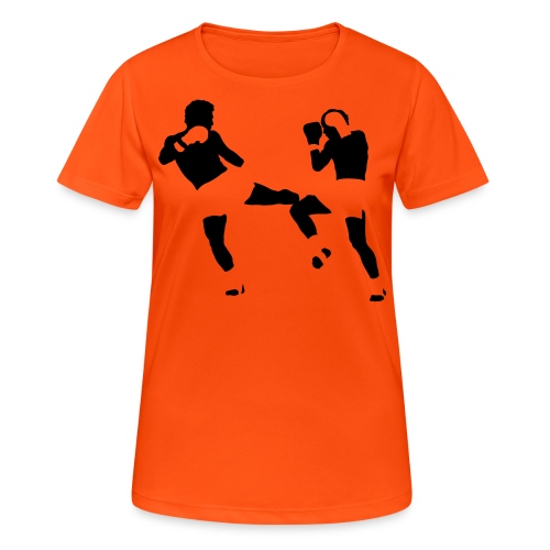 kickboxing - Frauen T-Shirt atmungsaktiv