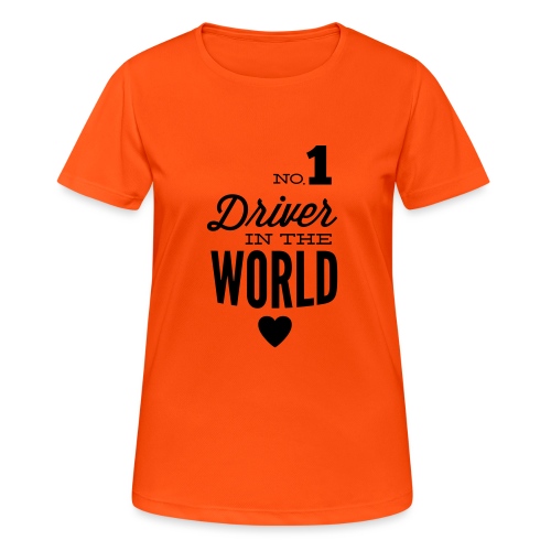 Bester Fahrer der Welt - Frauen T-Shirt atmungsaktiv