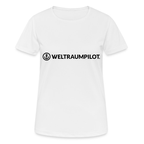 weltraumpilotquer - Frauen T-Shirt atmungsaktiv