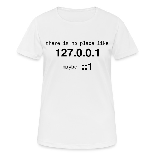 127-0-0-1-new - T-shirt respirant Femme