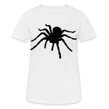 Spinnen (Tiere) - Frauen T-Shirt atmungsaktiv - Weiß - Vorne - AI Model Female 172 dark (172cm)