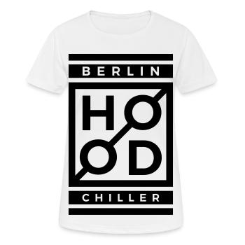 Modern Hood Chiller Berlin - Women's Breathable T-Shirt - white - Front - AI Model Female 172 dark (172cm)