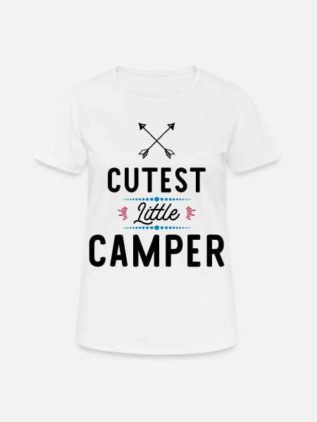 Camper - Frauen T-Shirt atmungsaktiv - Weiß