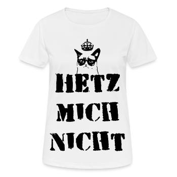 Don't rush me - Women's Breathable T-Shirt - white - Front - AI Model Female 172 dark (172cm)