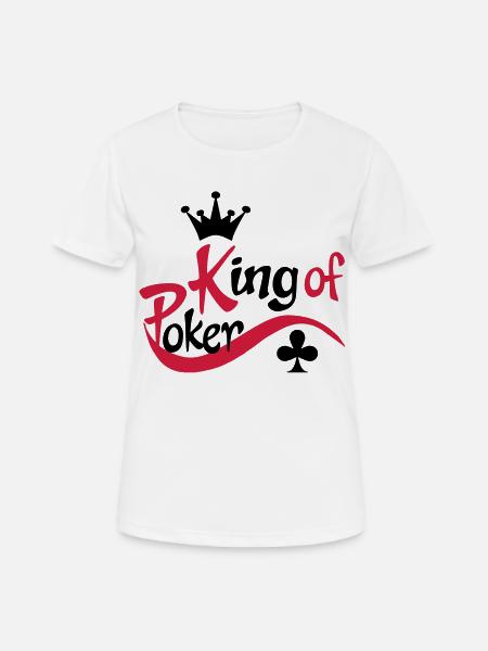 poker - Women's Breathable T-Shirt - white