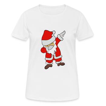 Dabbing Dancing Nicholas - Women's Breathable T-Shirt - white - Front - AI Model Female 172 dark (172cm)