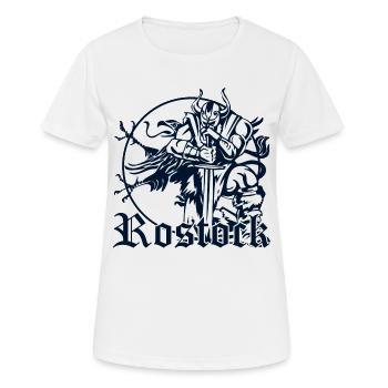 Rostock - T-shirt respirant Femme - blanc - Devant - AI Model Female 172 dark (172cm)