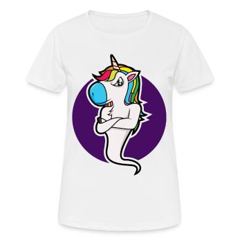 Bock Licorne - design - T-shirt respirant Femme - blanc - Devant - AI Model Female 172 dark (172cm)