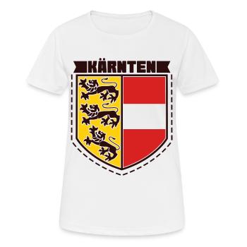 Carinthie - Autriche - T-shirt respirant Femme - blanc - Devant - AI Model Female 172 dark (172cm)