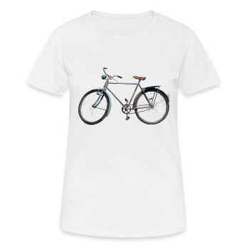 Bicycle - Women's Breathable T-Shirt - white - Front - AI Model Female 172 dark (172cm)