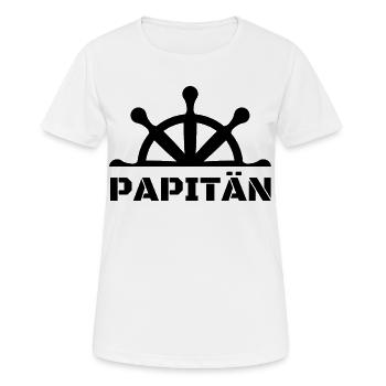 Dynamische Tanzsilhouetten - Frauen T-Shirt atmungsaktiv - Weiß - Vorne - AI Model Female 172 dark (172cm)