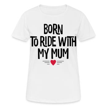 Horse sayings - Women's Breathable T-Shirt - white - Front - AI Model Female 172 dark (172cm)