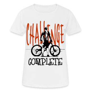 Excursion en VTT - T-shirt respirant Femme - blanc - Devant - AI Model Female 172 dark (172cm)