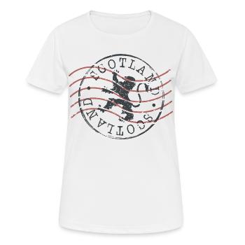 ecosse angleterre britannique - T-shirt respirant Femme - blanc - Devant - AI Model Female 172 dark (172cm)