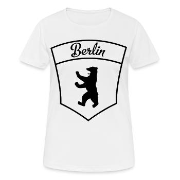 Berlin - Women's Breathable T-Shirt - white - Front - AI Model Female 172 dark (172cm)