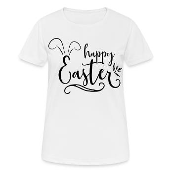 Frohe Ostern - Frauen T-Shirt atmungsaktiv - Weiß - Vorne - AI Model Female 172 dark (172cm)