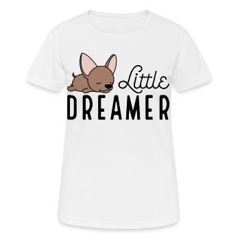 Chihuahua - Frauen T-Shirt atmungsaktiv - Weiß - Vorne - AI Model Female 172 dark (172cm)