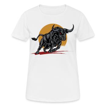 Wilderness Animal - Women's Breathable T-Shirt - white - Front - AI Model Female 172 dark (172cm)