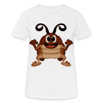 cafard cafard - T-shirt respirant Femme - blanc - Devant - AI Model Female 172 dark (172cm)