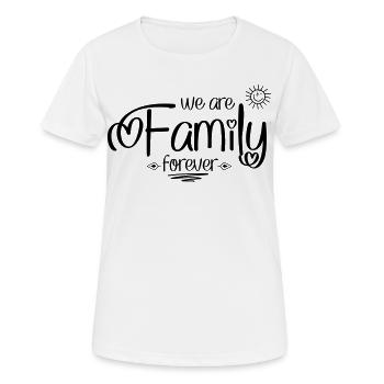 Family - Women's Breathable T-Shirt - white - Front - AI Model Female 172 dark (172cm)