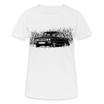 WAS 2106 Lada 1600 - T-shirt respirant Femme - blanc - Devant - AI Model Female 172 dark (172cm)