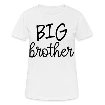 Big brother - Women's Breathable T-Shirt - white - Front - AI Model Female 172 dark (172cm)