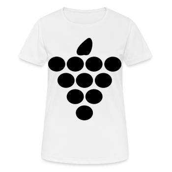 Wine Route - Women's Breathable T-Shirt - white - Front - AI Model Female 172 dark (172cm)
