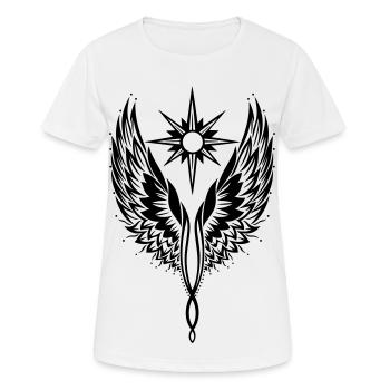 Angel Wing Angel Wing Archange - T-shirt respirant Femme - blanc - Devant - AI Model Female 172 dark (172cm)