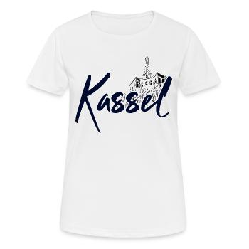 Kassel - Women's Breathable T-Shirt - white - Front - AI Model Female 172 dark (172cm)