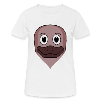 Platypus - Women's Breathable T-Shirt - white - Front - AI Model Female 172 dark (172cm)