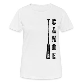 Canoë Canoë Canoë - T-shirt respirant Femme - blanc - Devant - AI Model Female 172 dark (172cm)