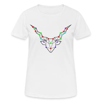 Stars Capricorn Horoscope Esoteric Constellation - Women's Breathable T-Shirt - white - Front - AI Model Female 172 dark (172cm)