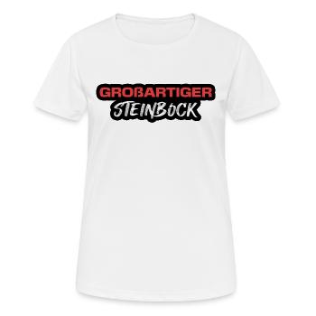 Tierkreis Horoskop Steinbock Statement Astrologie - Frauen T-Shirt atmungsaktiv - Weiß - Vorne - AI Model Female 172 dark (172cm)