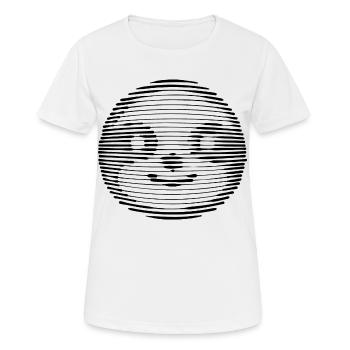 Zoo Paresseux Mammifère Lent Animal Fatigué - T-shirt respirant Femme - blanc - Devant - AI Model Female 172 dark (172cm)
