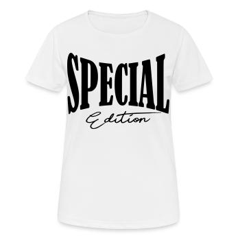 Special Edition Tuner Shirt - Women's Breathable T-Shirt - white - Front - AI Model Female 172 dark (172cm)