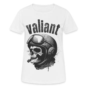 valiant - Women's Breathable T-Shirt - white - Front - AI Model Female 172 dark (172cm)