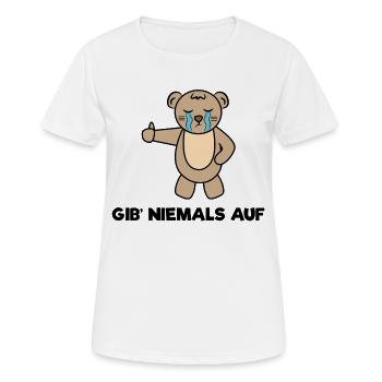 Anime Statement Zeichentrick Comic Cosplay Manga - Frauen T-Shirt atmungsaktiv - Weiß - Vorne - AI Model Female 172 dark (172cm)