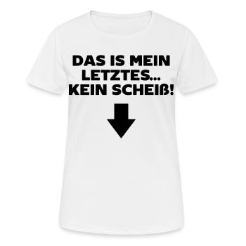 Schwanger Statement Schwangerschaft Babybauch - Frauen T-Shirt atmungsaktiv - Weiß - Vorne - AI Model Female 172 dark (172cm)