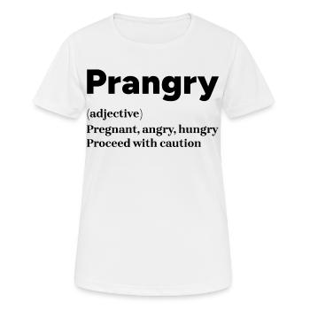 Offspring Mother Statement Baby Pregnant Family - Women's Breathable T-Shirt - white - Front - AI Model Female 172 dark (172cm)
