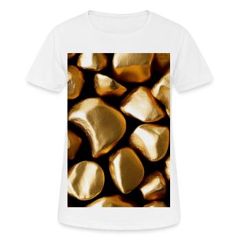 Gold Pieces - Women's Breathable T-Shirt - white - Front - AI Model Female 172 dark (172cm)