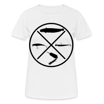Catfish - Women's Breathable T-Shirt - white - Front - AI Model Female 172 dark (172cm)