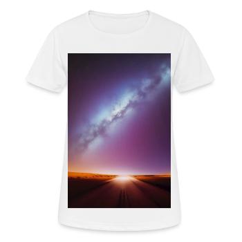 Weltall und Planeten - Frauen T-Shirt atmungsaktiv - Weiß - Vorne - AI Model Female 172 dark (172cm)