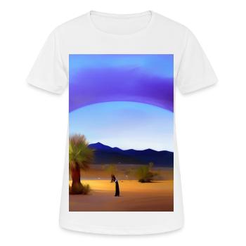 Arabian Desert - Women's Breathable T-Shirt - white - Front - AI Model Female 172 dark (172cm)