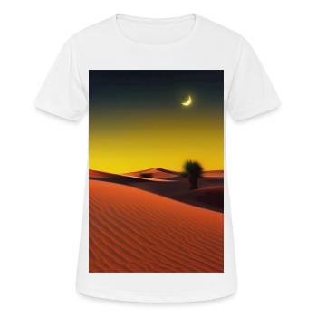 Arabian Desert - Women's Breathable T-Shirt - white - Front - AI Model Female 172 dark (172cm)