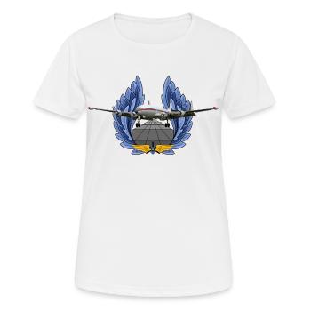 Super Constellation - T-shirt respirant Femme - blanc - Devant - AI Model Female 172 dark (172cm)