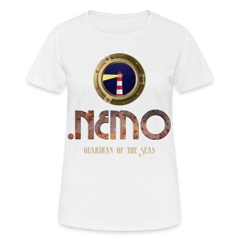 Lighthouse Guardian of the Seas by Nemo - Women's Breathable T-Shirt - white - Front - AI Model Female 172 dark (172cm)
