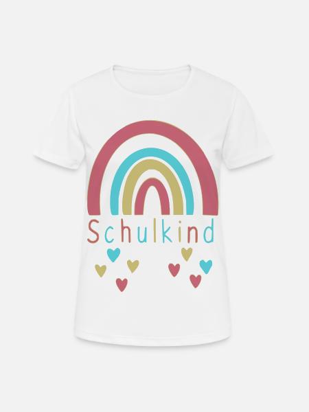 Schulkind - Frauen T-Shirt atmungsaktiv - Weiß